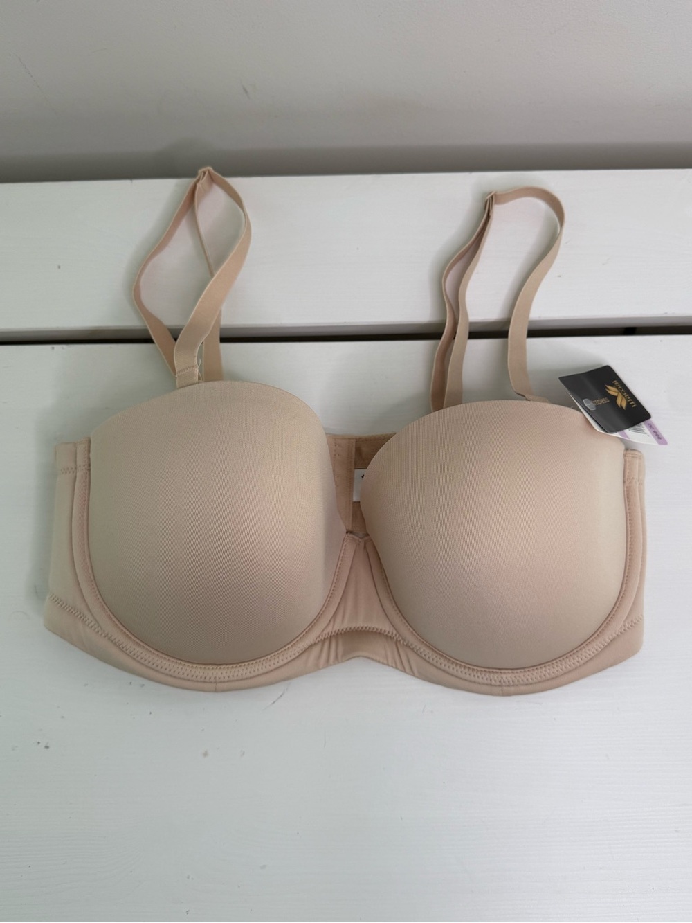 Wacoal 854119 Strapless Underwire Bra Nude 36D NWT